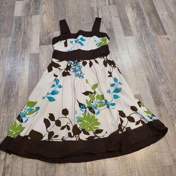 Speechless size 7 juniors floral fit and flare dress - Picture 1 of 8